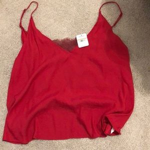 Free People Deep V Bandeau Cami (never worn)